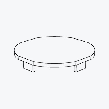 Plastic End Cap - SP019